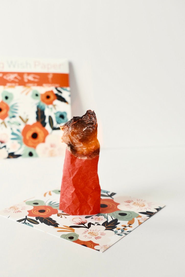 Mini Orange Blossom Wish Paper Kit